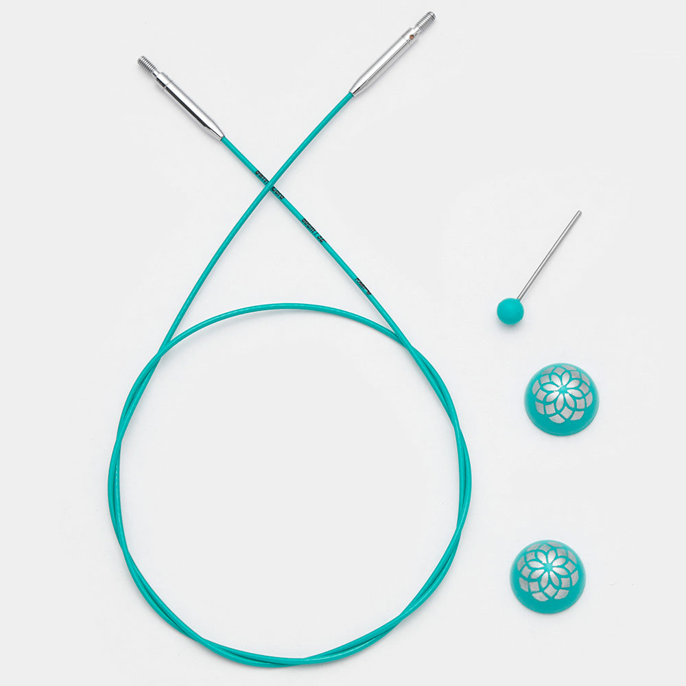 Knitpro Nylon Coated Stainless Steel Cables