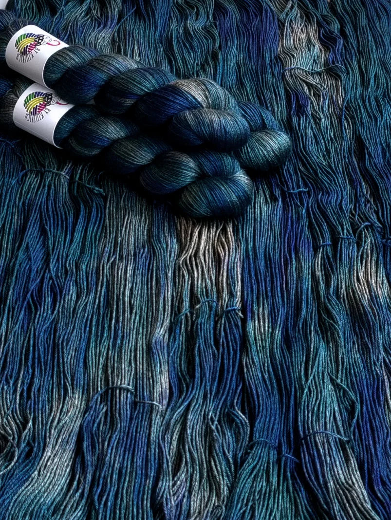 **NEW** By Kiilerich Hand-dyed Yarn - Mørk Yak NSW 400