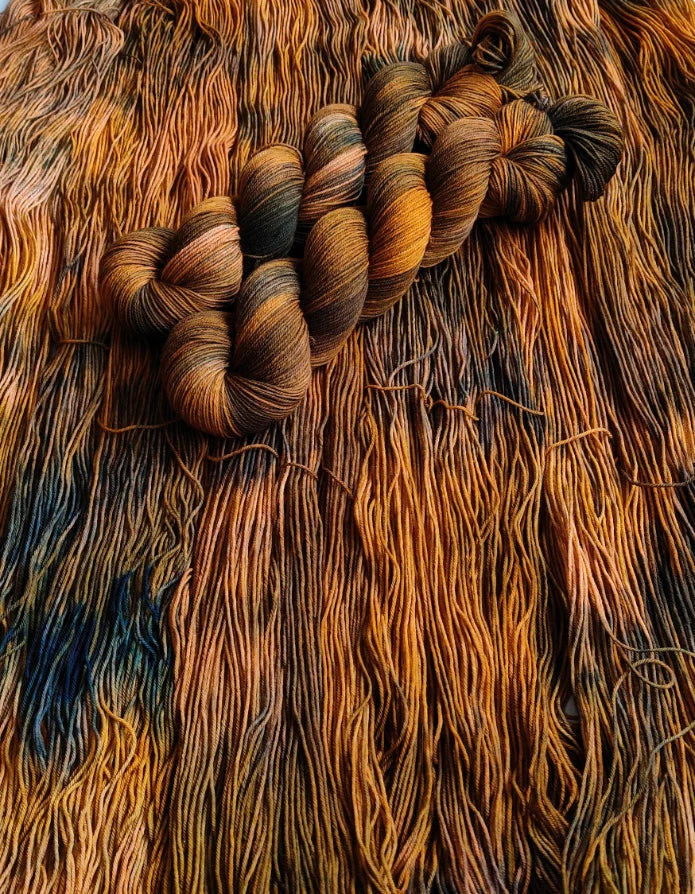 **NEW** By Kiilerich Hand-dyed Yarn - Silje (Merino Sock Yarn)