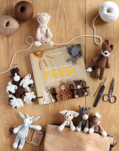 Load image into Gallery viewer, TOFT How to Crochet: FARM Mini Menagerie book by Kerry Lord