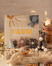 Load image into Gallery viewer, TOFT How to Crochet: FARM Mini Menagerie book by Kerry Lord