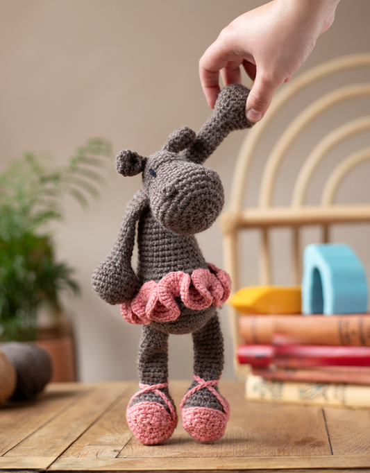 TOFT Georgina the Ballerina Hippo Crochet Kit