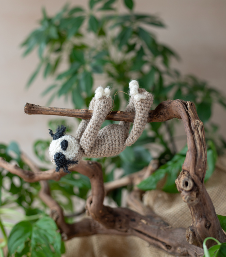 TOFT Mini Harriet the Sloth Crochet Kit