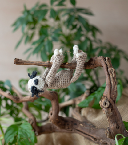 TOFT Mini Harriet the Sloth Crochet Kit