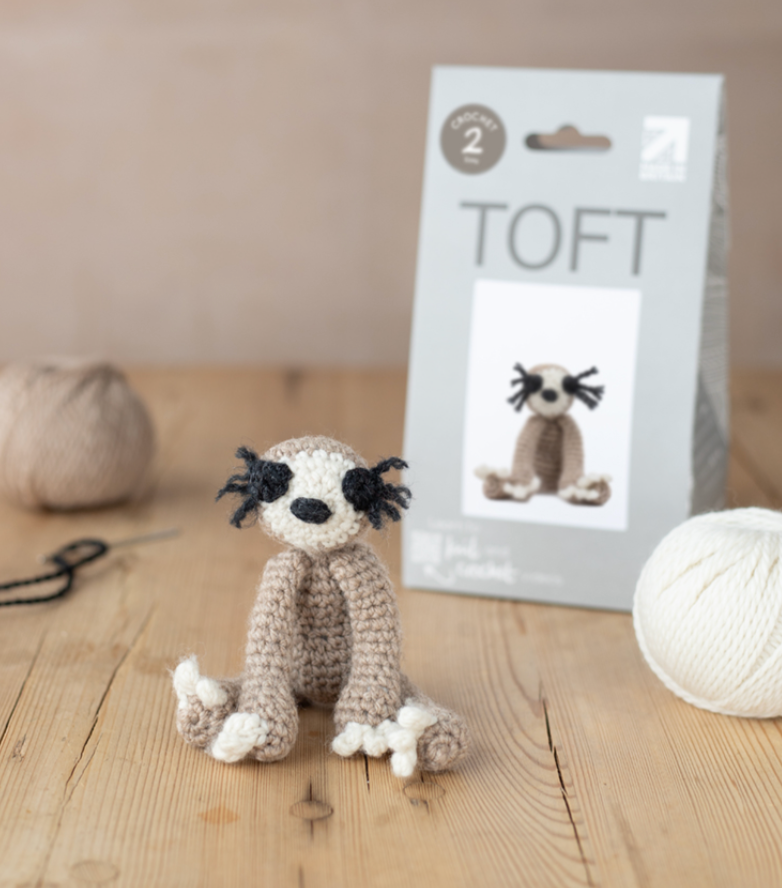 TOFT Mini Harriet the Sloth Crochet Kit