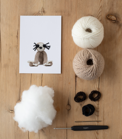 TOFT Mini Harriet the Sloth Crochet Kit
