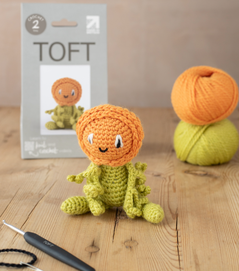 TOFT Mini Ranunculus Flower Crochet Kit