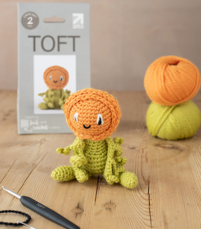 TOFT Mini Ranunculus Flower Crochet Kit