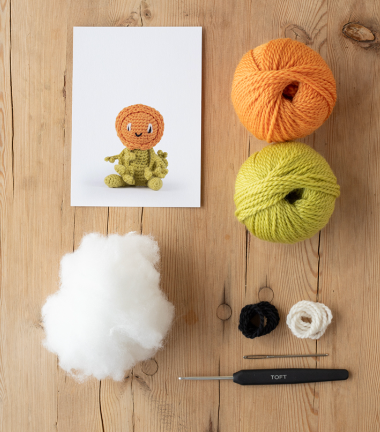 TOFT Mini Ranunculus Flower Crochet Kit