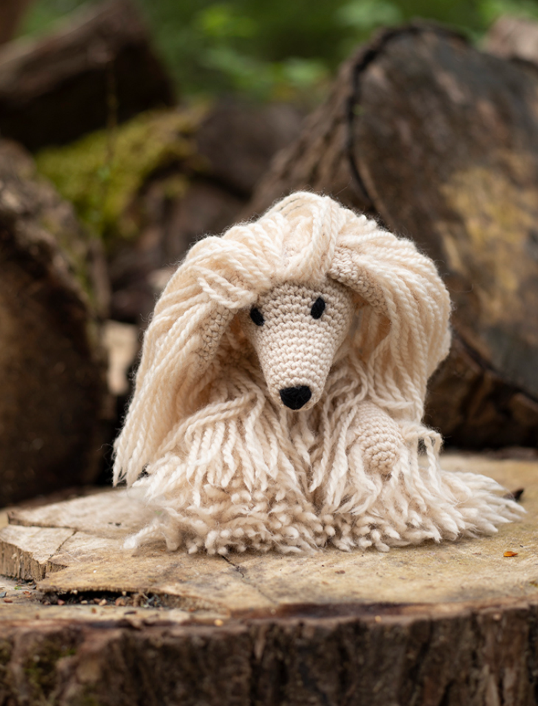TOFT Amy the Afghan Hound Crochet Kit