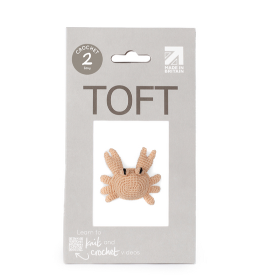 TOFT Mini Cedric the Crab Crochet Kit