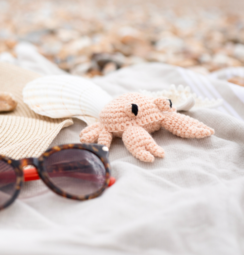 TOFT Mini Cedric the Crab Crochet Kit