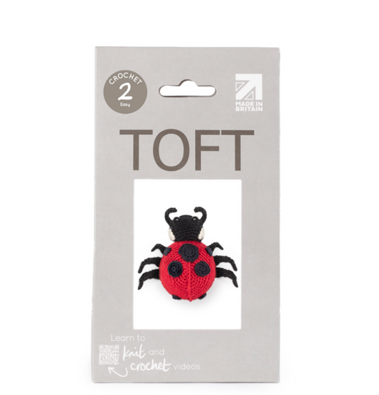TOFT Mini Ava the Ladybird Crochet Kit