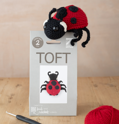 TOFT Mini Ava the Ladybird Crochet Kit