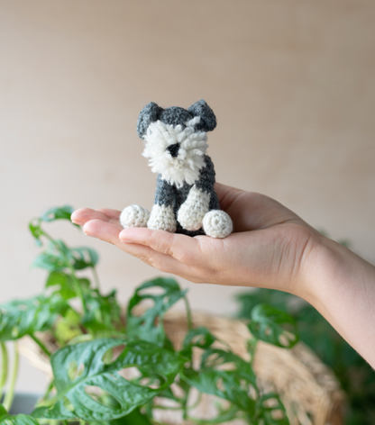 TOFT Romeo the Schnauzer Crochet Kit - 2 sizes