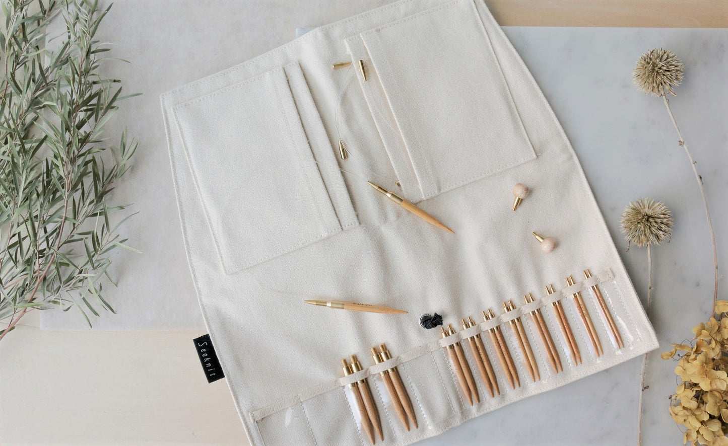 [59734] Seeknit Premium Set 5 cm (2"), 11 sizes with Seeknit Case MINI [Koshitsu]