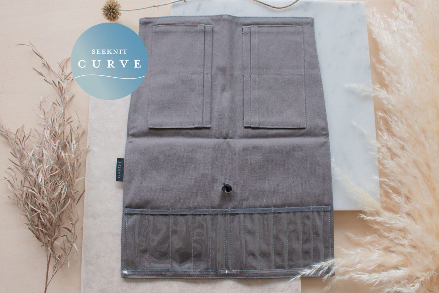 [61240] Seeknit Fabric Case 2 (Gray)