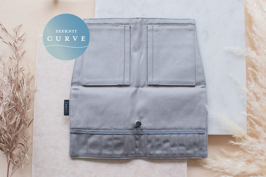 [61241] Seeknit Fabric Case Mini (Gray)