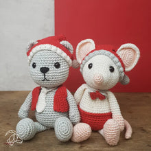 Load image into Gallery viewer, Hardicraft Crochet Kits - CHRISTMAS MOUSE