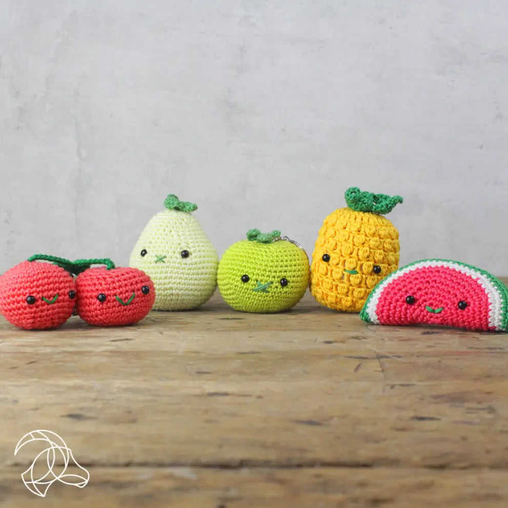Hardicraft Crochet Kits - BAG HANGER MELON
