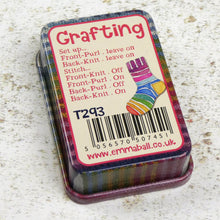 Load image into Gallery viewer, Emma Ball Socks Stitch Markers in Pocket Tin