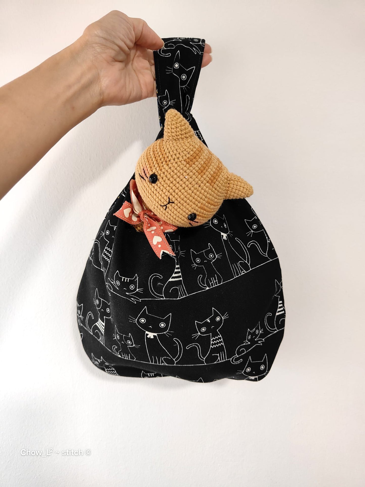 **NEW** Hand Sewn Japanese Knot Bag (Small) by Chow L²
