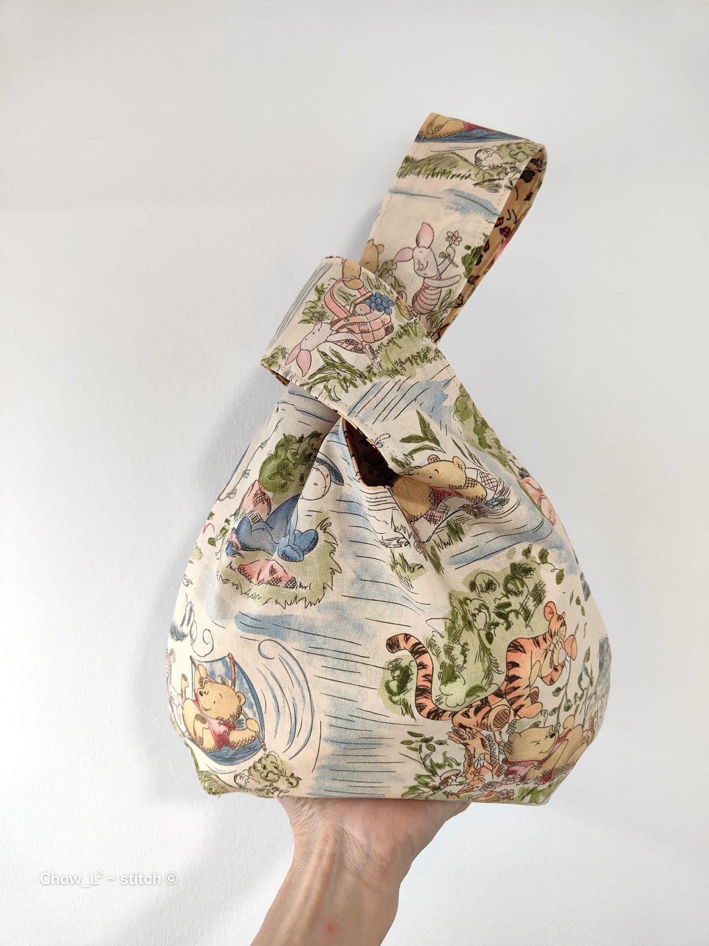 **NEW** Hand Sewn Japanese Knot Bag (Small) by Chow L²