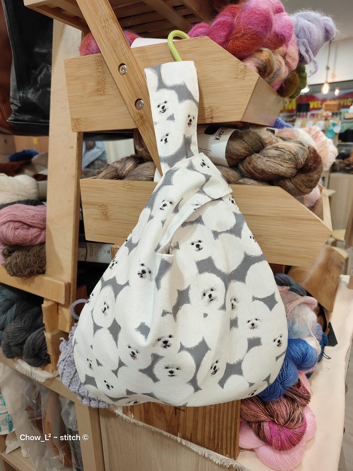 **NEW** Hand Sewn Japanese Knot Bag (Small) by Chow L²
