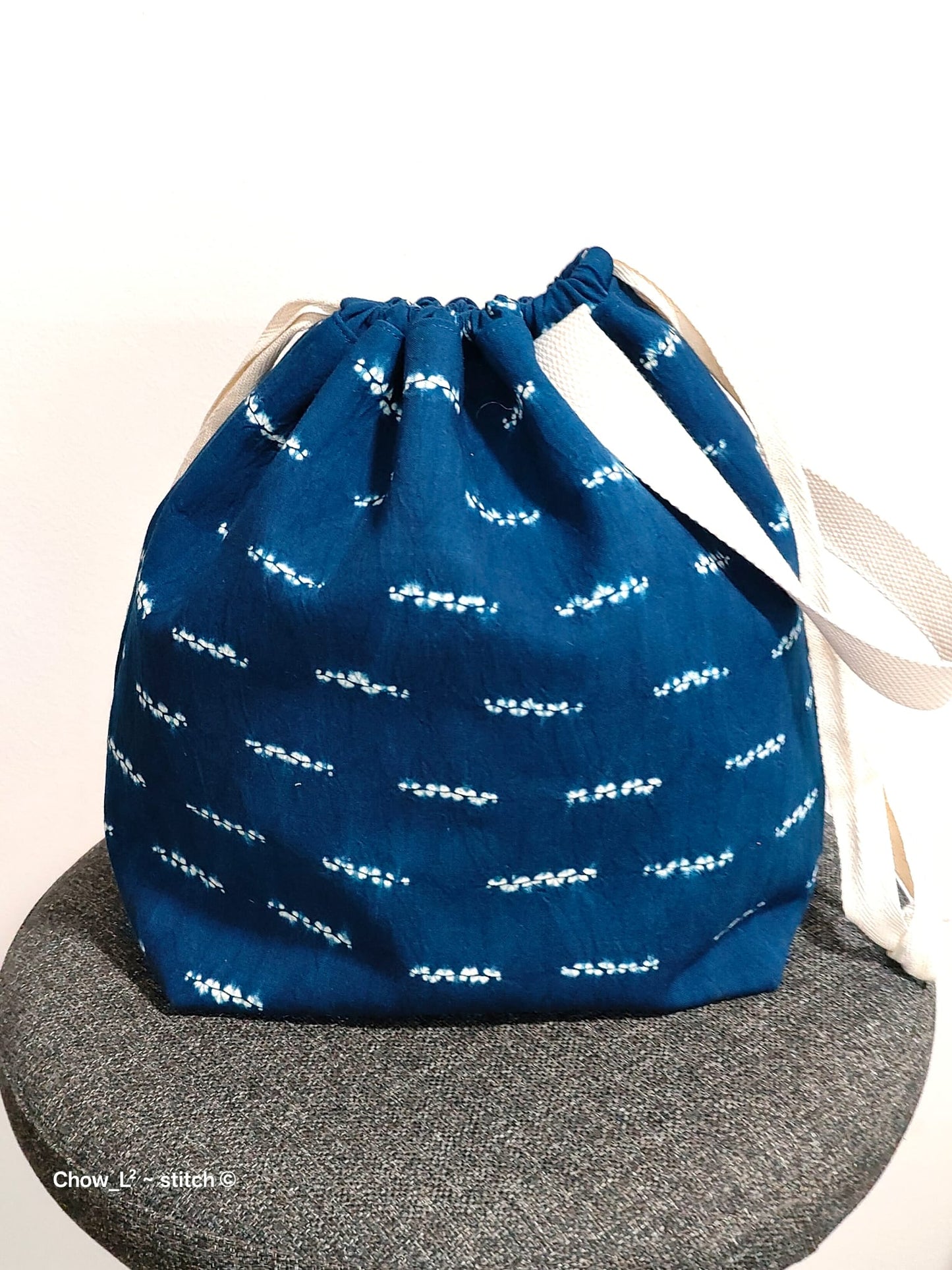 **NEW** Hand Sewn Drawstring Bag (Large) by Chow L²