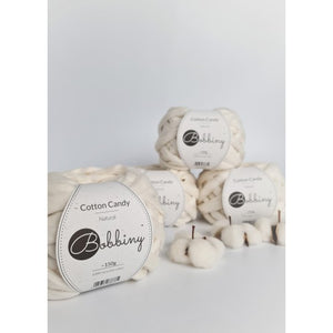 Bobbiny Cotton Candy - 100% Cotton Roving