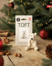 Load image into Gallery viewer, TOFT Mini Piotr the Polar Bear Crochet Kit