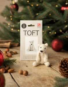 TOFT Mini Piotr the Polar Bear Crochet Kit