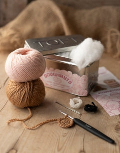 TOFT Doughnuts in a tin (Learn to Crochet Kit)