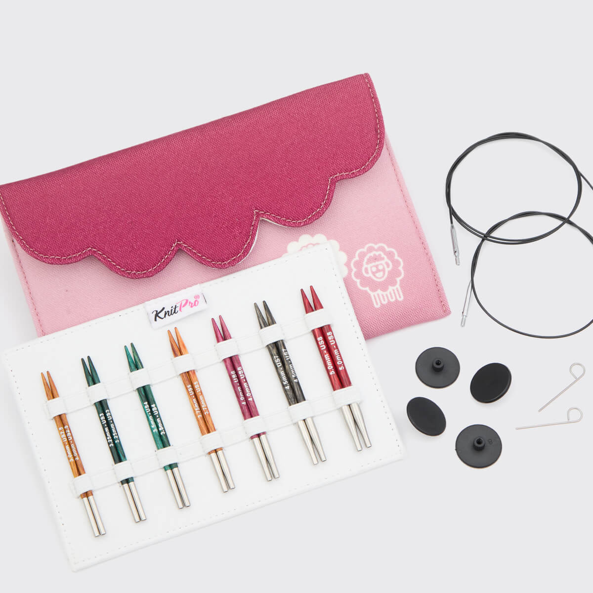 [200639] Knitpro Dreamz Midi Special Interchangeable Needles Set (10cm)