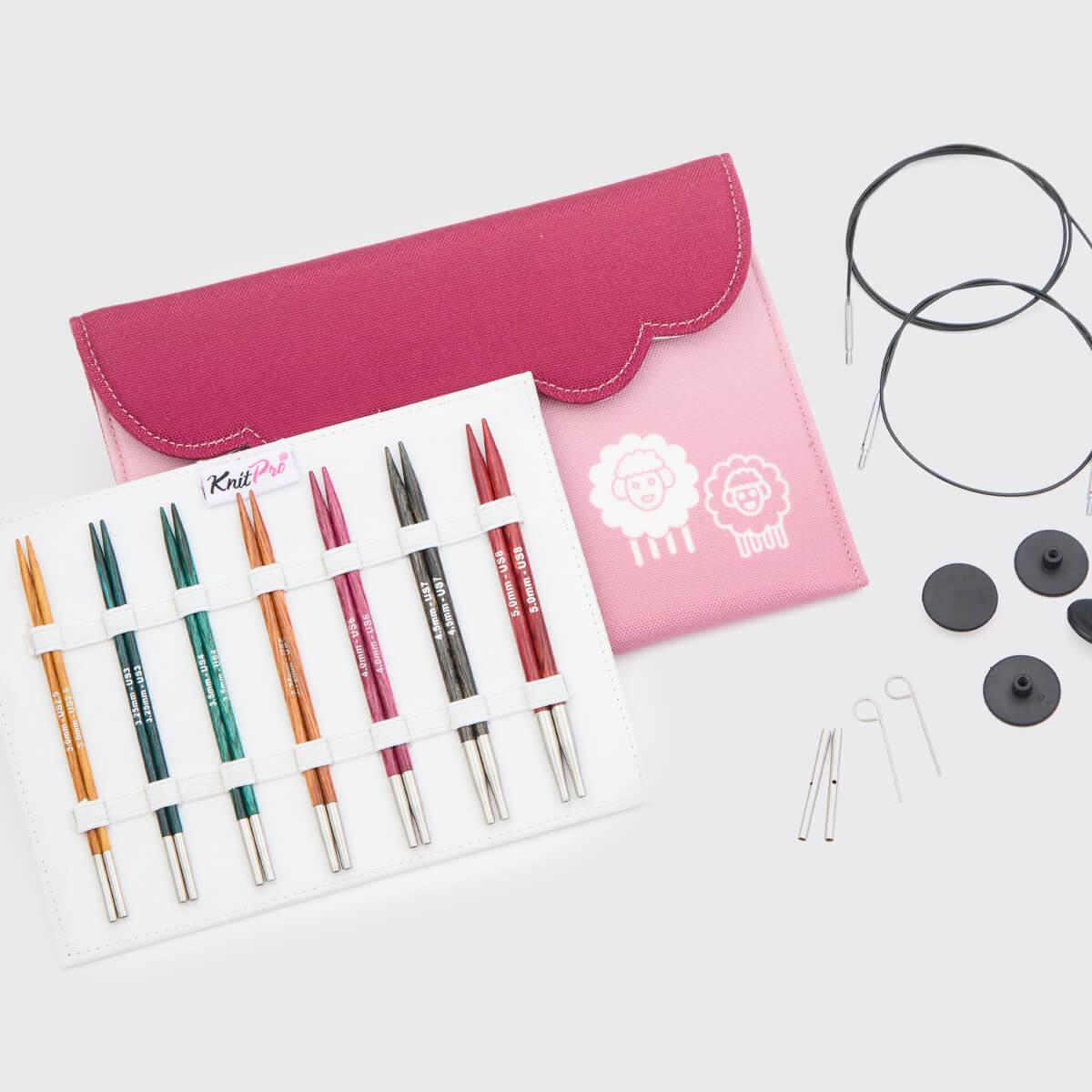 [200630] Knitpro Dreamz Midi Normal Interchangeable Needles Set (13cm)