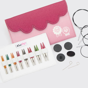 [200631] Knitpro Dreamz Mini 5cm/2" Interchangeable Needles Set