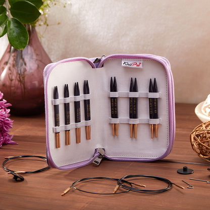 [19302] Knitpro J'adore Cubics Deluxe Special Interchangeable Knitting Needles Set (10cm/4")