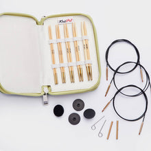 Load image into Gallery viewer, [22552] Knitpro Bamboo Starter Interchangeable Circular Needle Set