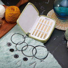 Load image into Gallery viewer, [22552] Knitpro Bamboo Starter Interchangeable Circular Needle Set