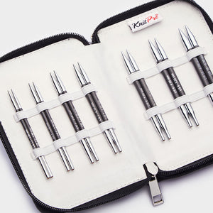 [41632] Knitpro Karbonz Midi Special Interchangeable Knitting Needles Set - 10cm