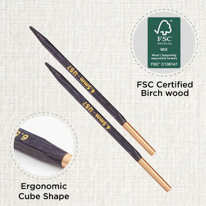 Knitpro J'adore Cubics Interchangeable Needles (10cm and 13cm)