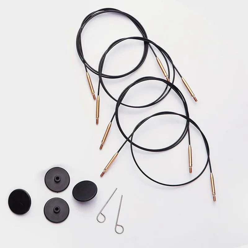 Knitpro Nylon Coated Stainless Steel Cables