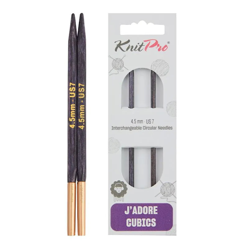 Knitpro J'adore Cubics Interchangeable Needles (10cm and 13cm)