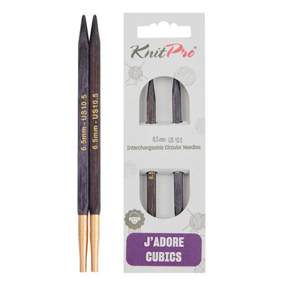 Knitpro J'adore Cubics Interchangeable Needles (10cm and 13cm)