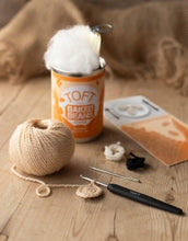 Load image into Gallery viewer, TOFT Baked Beans in a Can (Beginners Crochet Kit)