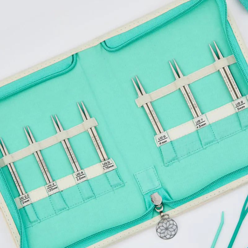 [36313] Knitpro Mindful Special Interchangeable Knitting Needles Set (4"/10cm) - Grace