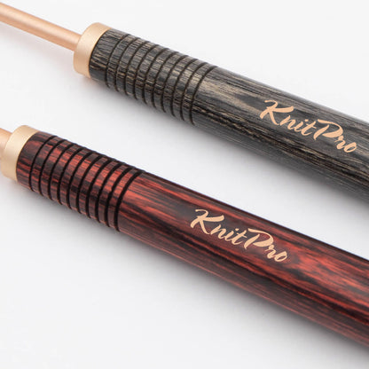 [30978/79] Knitpro Oasis Wooden Handles for Interchangeable Crochet Hooks
