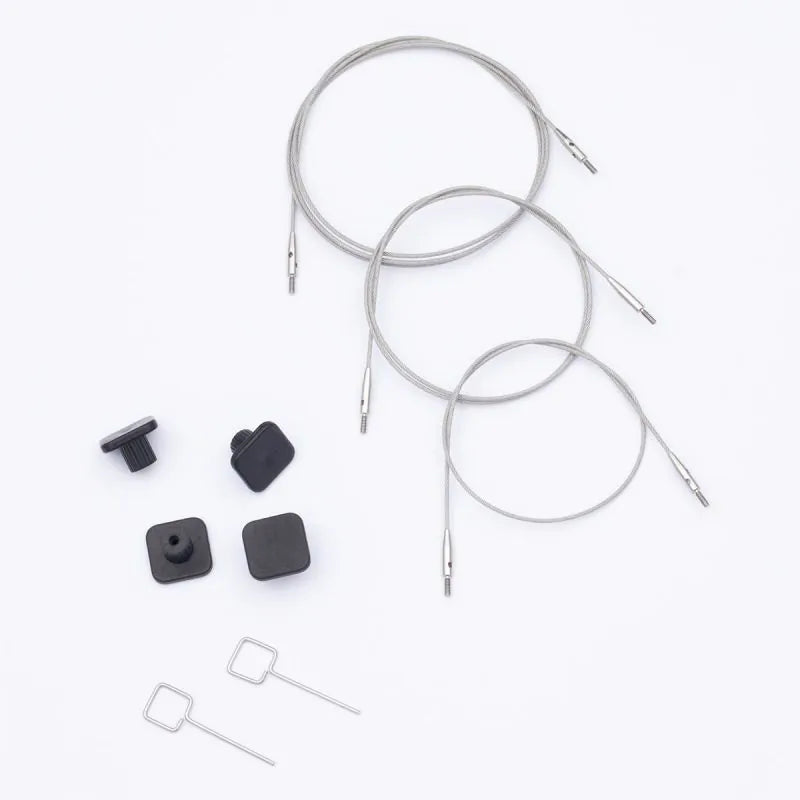 Knitpro Petite Fixed Stainless Steel Cables