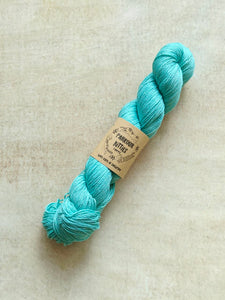 Parkour Kitties Fibers Hand-Dyed Yarn - 55% Mulberry Silk 45% Cotton