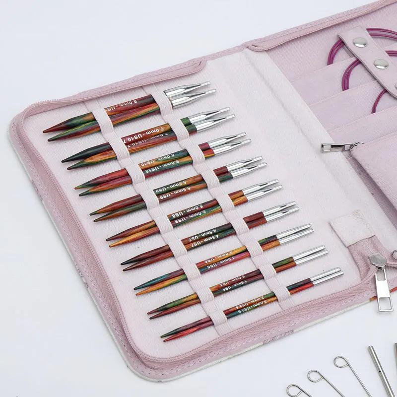 **NEW** [55506] KnitPro Symfonie 2 Interchangeable Needle Set (13cm / 5") - Deluxe